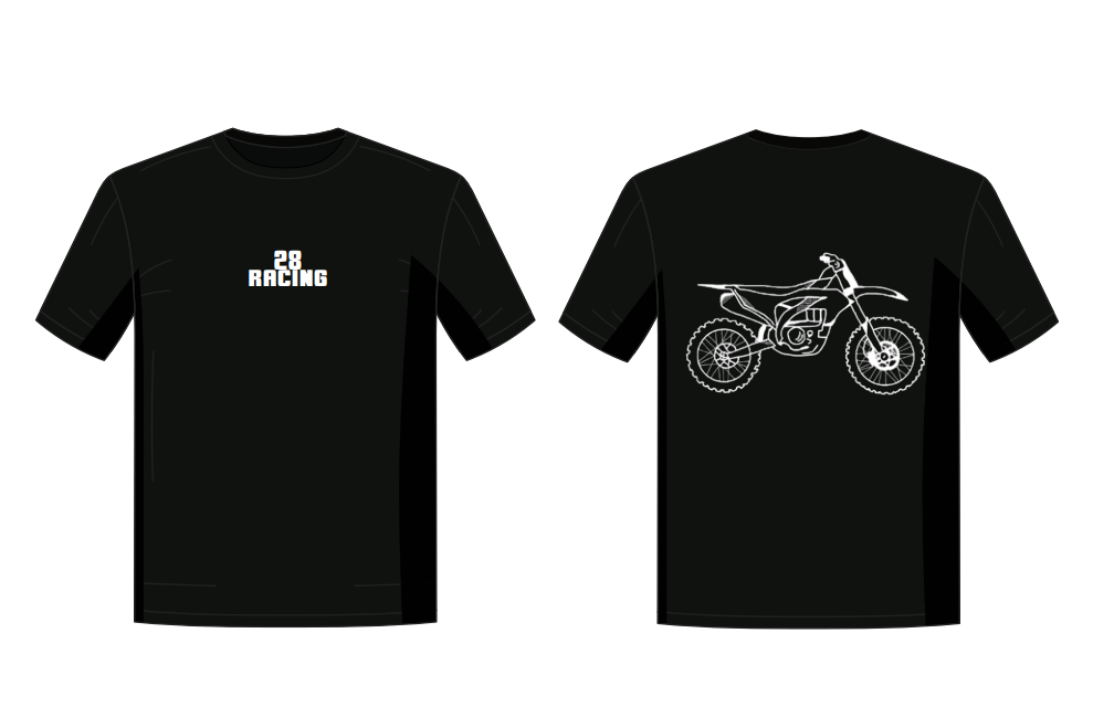 Koszulka z własnym Crossem - 28Racing