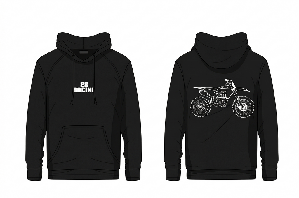 Bluza z własnym crossem - 28Racing