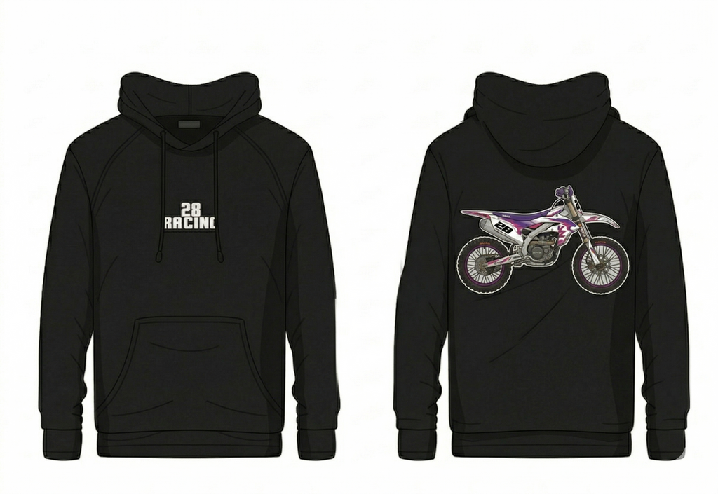 Bluza z własnym crossem - 28Racing