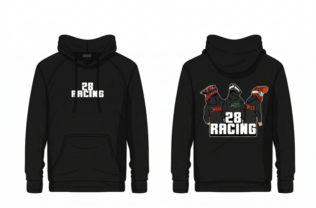 Bluza 28 Racing - czarna